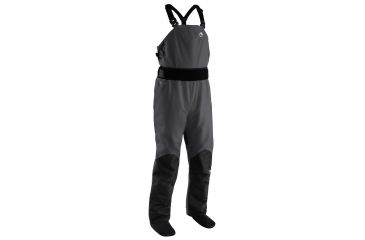 Image of NRS Raptor Dry Bibs - Women's, Gunmetal, G-L 20027.01.106