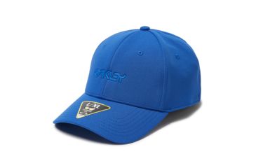 Image of Oakley 6 Panel Stretch Metallic Hat - Mens, Electric Shade, Small/Medium, 912209-66X-S/M