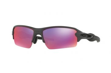 Image of Oakley A FLAK 2.0 OO9271 Sunglasses 927115-61 - Steel Frame, Prizm Road Lenses