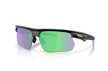 Image of Oakley BiSphaera Court Collection Sunglasses, Matte Black, PRIZM Road Jade, PRIZM Road Jade, OO9400-2368