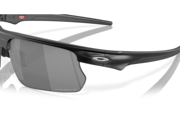 Image of Oakley BiSphaera Sunglasses, Matte Black, PRIZM Black Polarized, PRIZM Black Polarized, OO9400-0168
