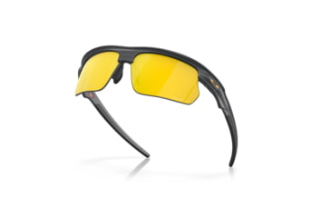 Image of Oakley BiSphaera Sunglasses, Matte Carbon, PRIZM 24K Polarized, PRIZM 24K Polarized, OO9400-1268