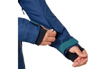 Image of Oakley Division Evo Insulated Jacket 2L 10K - Mens, Poseidon, Large, 412786-6A1-L