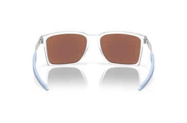 Image of Oakley Exchange Sun Sunglasses, Polished Clear, PRIZM Sapphire Polarized, PRIZM Sapphire Polarized, OO9483-0356