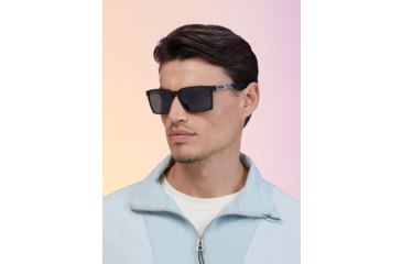 Image of Oakley Exchange Sun Sunglasses, Satin Black, PRIZM Black, PRIZM Black, OO9483-0156