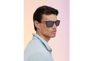 Image of Oakley Exchange Sun Sunglasses, Satin Black, PRIZM Black, PRIZM Black, OO9483-0156