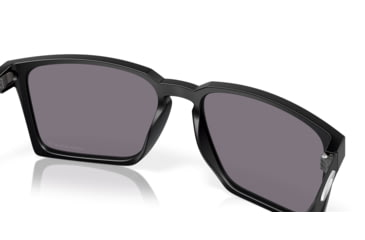 Image of Oakley Exchange Sun Sunglasses, Satin Black, PRIZM Grey Polarized, PRIZM Grey Polarized, OO9483-0456