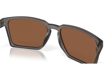 Image of Oakley Exchange Sun Sunglasses, Satin Grey Smoke, PRIZM Tungsten, PRIZM Tungsten, OO9483-0256