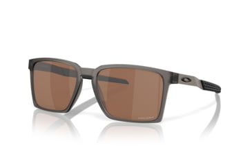Image of Oakley Exchange Sun Sunglasses, Satin Grey Smoke, PRIZM Tungsten, PRIZM Tungsten, OO9483-0256