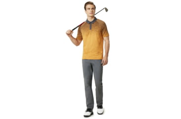 Image of Oakley Four Jack Gradient Polo - Mens, Flash Blue, Large 434315-6FA-L