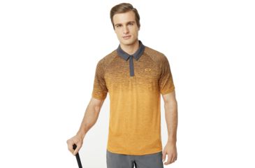 Image of Oakley Four Jack Gradient Polo - Mens, Flash Blue, Large 434315-6FA-L