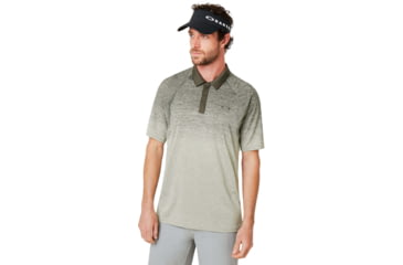 Image of Oakley Four Jack Gradient Polo - Mens, Desert Sand, Large, 434315-89C-L