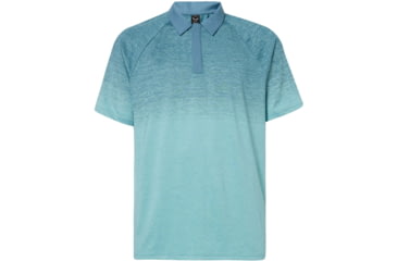 Image of Oakley Four Jack Gradient Polo - Mens, Light Foam, Large, 434315-63X-L