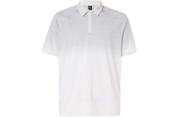 Image of Oakley Four Jack Gradient Polo - Mens, Lunar Rock, Extra Small, 434315-26C-XS
