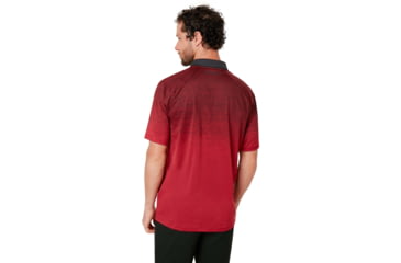 Image of Oakley Four Jack Gradient Polo - Mens, Raspberry, Extra Large, 434315-45A-XL