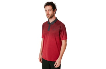 Image of Oakley Four Jack Gradient Polo - Mens, Raspberry, Extra Large, 434315-45A-XL