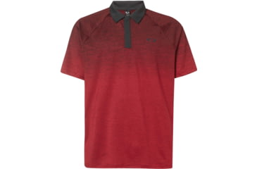 Image of Oakley Four Jack Gradient Polo - Mens, Raspberry, Extra Large, 434315-45A-XL