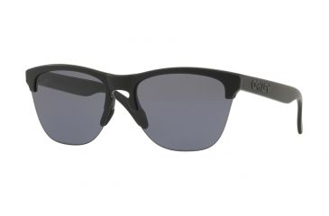 Image of Oakley FROGSKINS LITE OO9374 Progressive Prescription Sunglasses OO9374-937401-63 - Lens Diameter 63 mm, Frame Color Matte Black