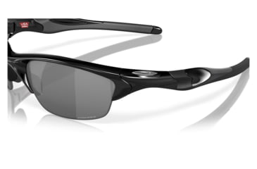 Image of Oakley Half Jacket 2.0 A Sunglasses - Mens, Polished Black Frame, Prizm Black Lens, Asian Fit, 62, OO9153-915326-62