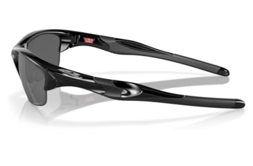 Image of Oakley Half Jacket 2.0 A Sunglasses - Mens, Polished Black Frame, Prizm Black Polarized Lens, Asian Fit, 62, OO9153-915325-62