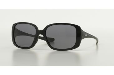 Image of Oakley LBD OO9193 Sunglasses 919301-54 - Polished Black Frame, Grey Lenses