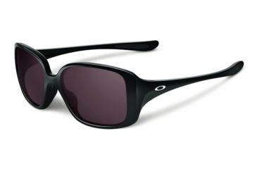 Image of Oakley LBD OO9193 Sunglasses 919305-54 - Polished Black Frame, Oo Black Iridium Polar Lenses