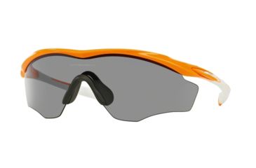Image of Oakley M2 FRAME XL OO9343 Progressive Prescription Sunglasses OO9343-934303-45 - Lens Diameter 45 mm, Frame Color Atomic Orange
