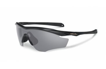 Image of Oakley M2 Frame Single Vision Prescription Sunglasses, Matte Black Frame, OO9212-09SV