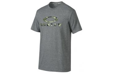 Image of Oakley O-Stealth Tee, Athletic Heather Grey, Medium 455198-24G-MD