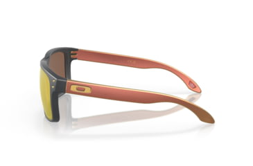 Image of Oakley OO9102 Holbrook Sunglasses, Matte Carbon Frame, Prizm 24K Polarized Lens, 55, OO9102-9102W4-55