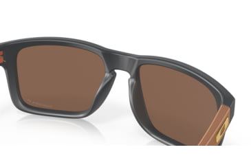 Image of Oakley OO9102 Holbrook Sunglasses, Matte Carbon Frame, Prizm 24K Polarized Lens, 55, OO9102-9102W4-55