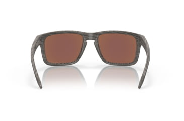 Image of Oakley OO9102 Holbrook Sunglasses, Wood Grain Frame, Prizm Deep H2o Polarized Lenses, OO9102-9102J9-55