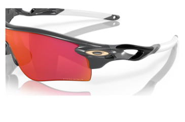 Image of Oakley OO9206 Radarlock Path A Sunglasses - Mens, Carbon Frame, Prizm Field Lens, Asian Fit, 38, OO9206-920678-38