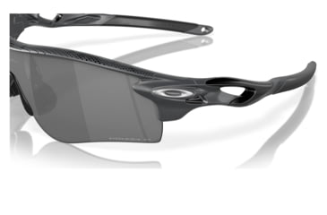 Image of Oakley OO9206 Radarlock Path A Sunglasses - Mens, High Resolution Carbon Frame, Prizm Black Polarized Lens, Asian Fit, 38, OO9206-920687-38