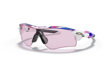 Image of Oakley OO9206 Radarlock Path A Sunglasses - Mens, Kokoro Frame, Prizm Low Light Lens, Asian Fit, 38, OO9206-920672-38