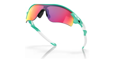 Image of Oakley OO9206 Radarlock Path A Sunglasses - Mens, Matte Celeste Frame, Prizm Road Lens, Asian Fit, 38, OO9206-920677-38