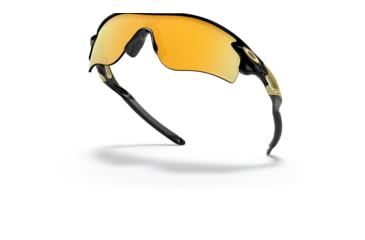 Image of Oakley OO9206 Radarlock Path A Sunglasses - Mens, Polished Black Frame, Prizm 24K Polarized Lens, Asian Fit, 38, OO9206-920674-38