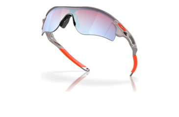 Image of Oakley OO9206 Radarlock Path A Sunglasses - Mens, Space Dust Frame, Prizm Snow Sapphire Lens, Asian Fit, 38, OO9206-920689-38