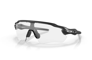 Image of Oakley OO9208 Radar EV Path Sunglasses - Men's, Steel Frame, Clear To Black Photochromic Lenses, 920813-38