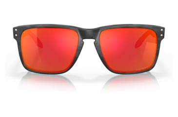 Image of Oakley OO9417 Holbrook XL Sunglasses - Mens, Matte Black Camoflauge Frame, Prizm Ruby Lens, 59, OO9417-941729-59
