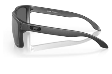 Image of Oakley OO9417 Holbrook XL Sunglasses - Mens, Steel Frame, Prizm Black Polarized Lens, 59, OO9417-941730-59
