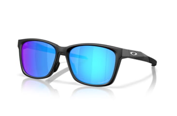 Image of Oakley Paracord Sunglasses, Matte Black, PRIZM Sapphire Polarized, PRIZM Sapphire Polarized, OO9506D-0157