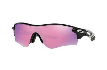 Image of Oakley RADARLOCK PATH ASIAN OO9206 Sunglasses 920625-38 - Polished Black Frame, Prizm Golf Lenses