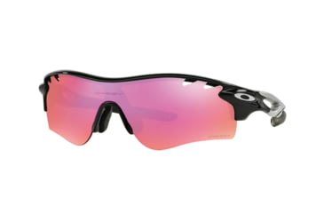 Image of Oakley RADARLOCK PATH ASIAN OO9206 Sunglasses 920628-38 - Polished Black Frame, Prizm Trail Lenses