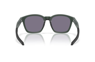 Image of Oakley Shackle Sunglasses, Matte Hunter Green, PRIZM Grey, PRIZM Grey, OO9507D-0652