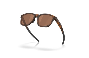 Image of Oakley Shackle Sunglasses, Matte Tortoise, PRIZM Tungsten, PRIZM Tungsten, OO9507D-0352