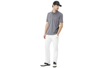 Image of Oakley SI Aero Ellipse Polo - Mens, Fathom Heather, Medium, 434047-6AE-M