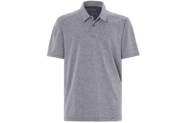 Image of Oakley SI Aero Ellipse Polo - Mens, Fathom Heather, Medium, 434047-6AE-M