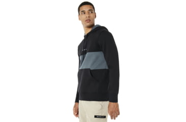 Image of Oakley SI Block Color Hooded Fleece - Mens, Blackout, 3XL, 472420-02E-XXXL