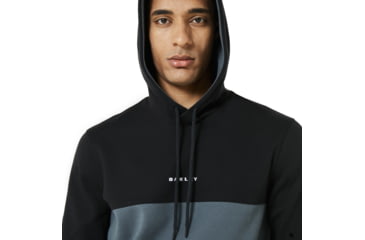 Image of Oakley SI Block Color Hooded Fleece - Mens, Blackout, 3XL, 472420-02E-XXXL